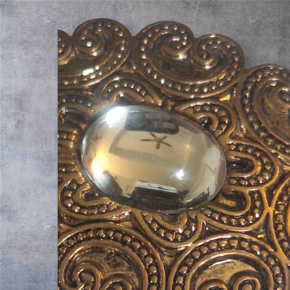 Antique Gold Button Cover - Picture 2 of 4